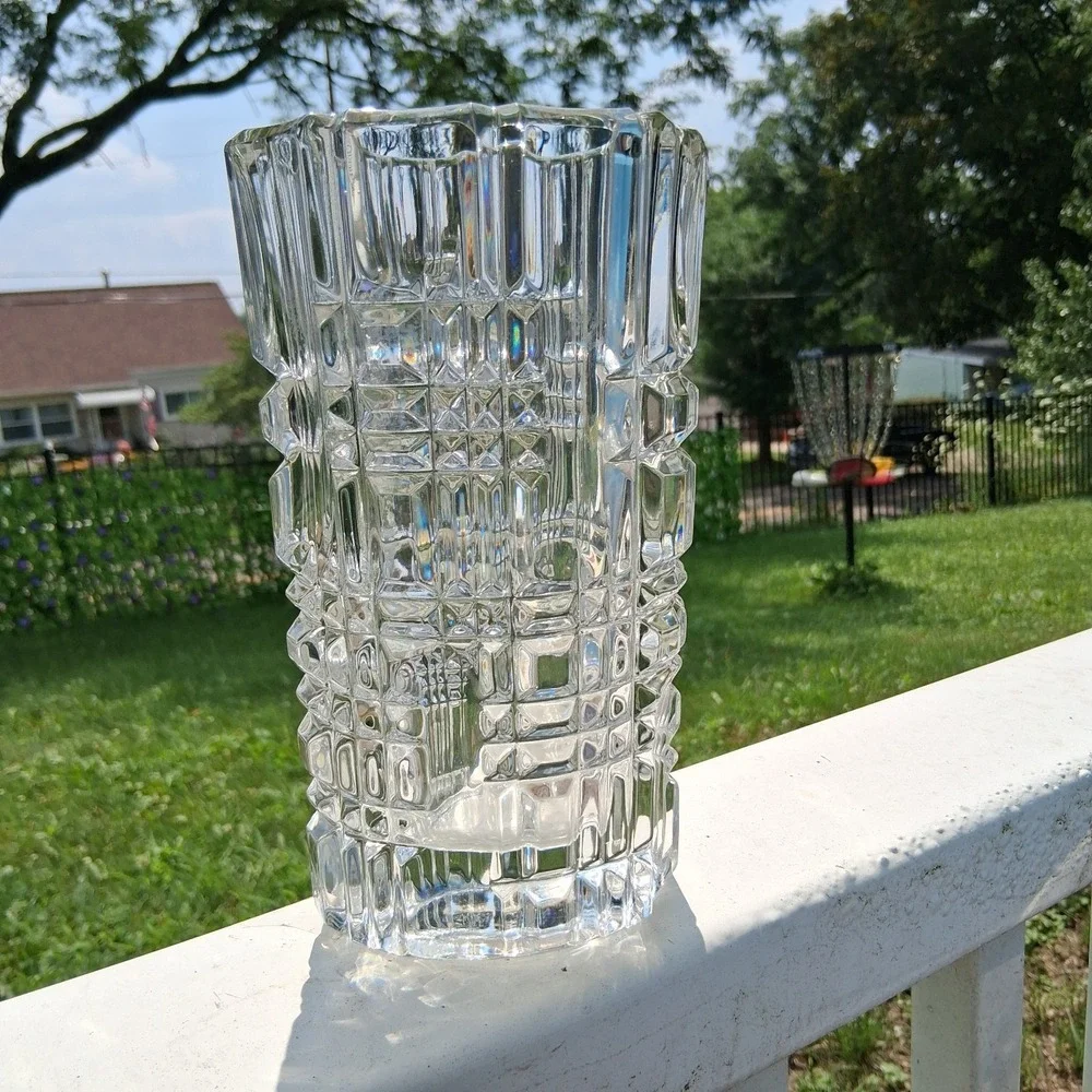 Vintage Cut Crystal Glass AMC15 8